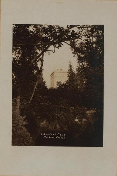 Manhattan: Central Park - Pathways [near the Mall]., 1923