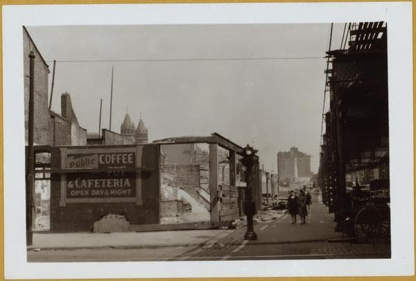 Brooklyn: Myrtle Avenue - Navy Street, 1941