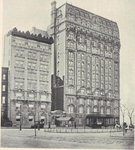The Chatsworth and Annex, 72nd Street and Riverside Drive, 1908