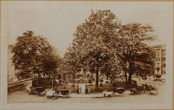 Manhattan: Broadway - Whitehall Street, 1874
