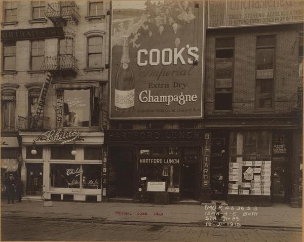 Manhattan: Broadway - 46th Street (West), 1915