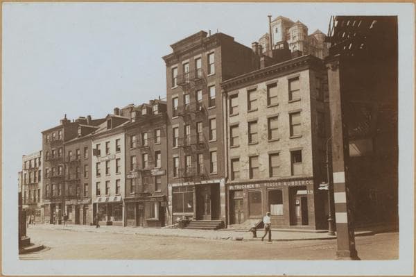 Manhattan: Coenties Slip - Front Street, 1934