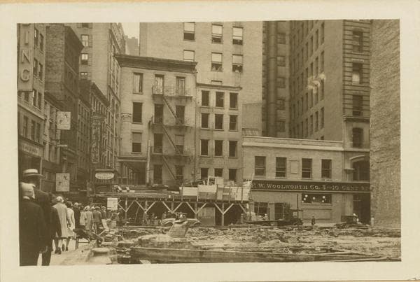 Manhattan: Ann Street - Nassau Street, 1928
