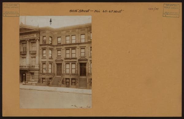 Manhattan: 90th Street (West) - Columbus Avenue, 1913