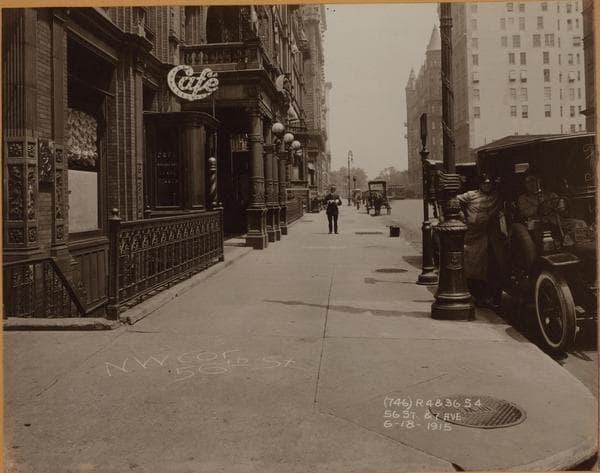 Manhattan: 7th Avenue - 56th Street, 1915