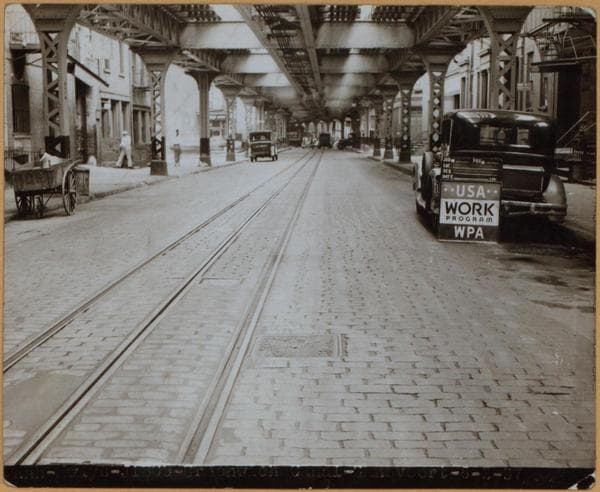 Manhattan: Greenwich Street - 11th Street (West), 1937