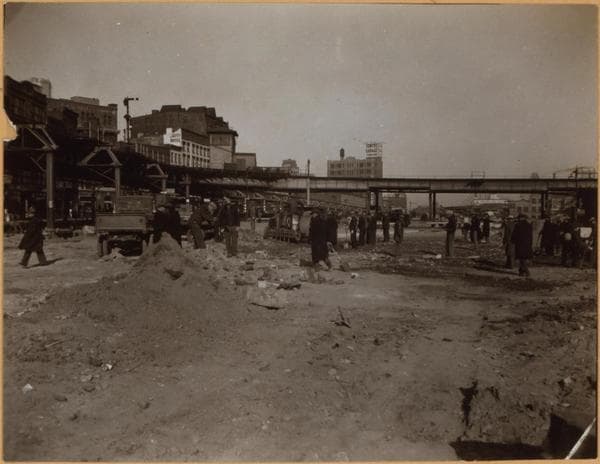 Brooklyn: Fulton Street - Johnson Street, 1936