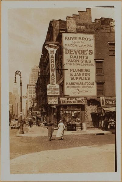 Manhattan: 7th Avenue - 21st Street, 1934