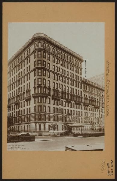 Manhattan: Broadway - 69th Street, 1922