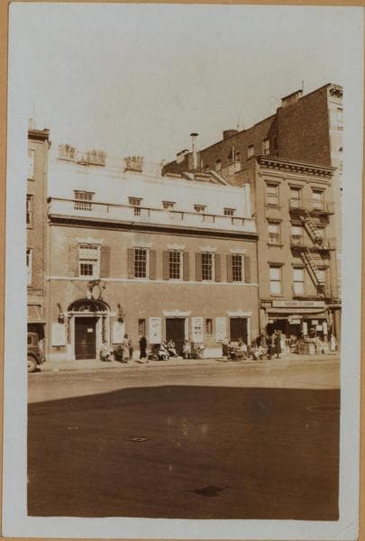 Manhattan: Grand Street - Pitt Street: Exterior views of the Neighborhood Theatre., 1927