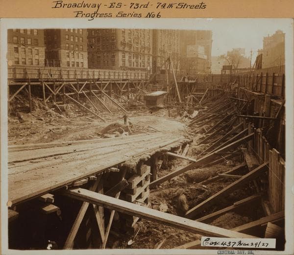 Manhattan: Broadway - 73rd Street, 1927