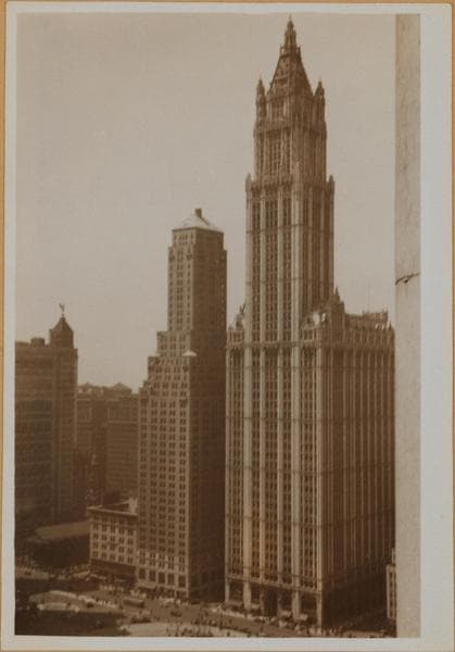 Manhattan: Broadway - Vesey Street, 1940