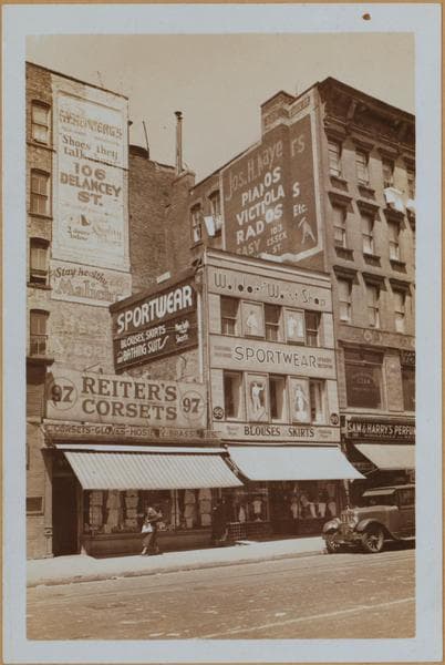 Manhattan: Essex Street - Delancey Street, 1934