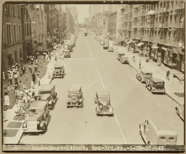 Manhattan: 14th Street (East) - 1st Avenue, 1937