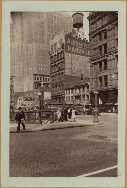 Manhattan: West Broadway - Franklin Street, 1939