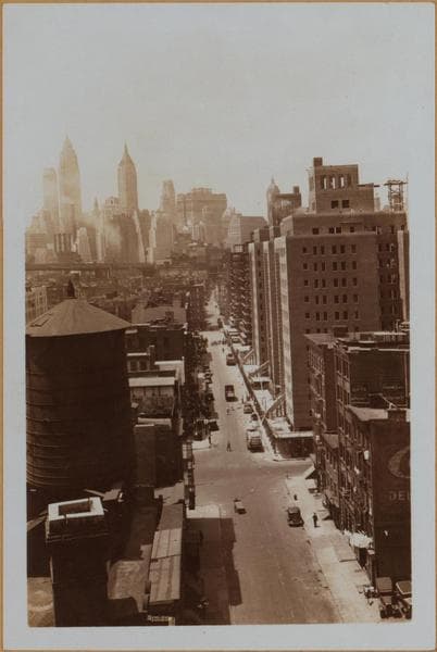 Manhattan: Cherry Street - James Street, 1934