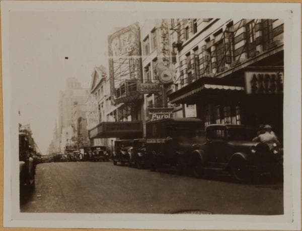 Manhattan: 48th Street (West) - Broadway, 1936