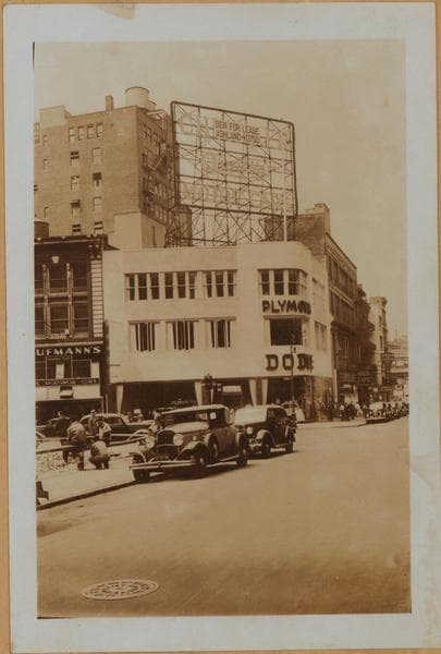 Manhattan: Broadway - 55th Street, 1936