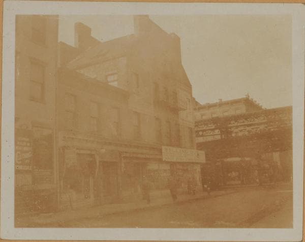 Manhattan: Bayard Street - Bowery, 1924