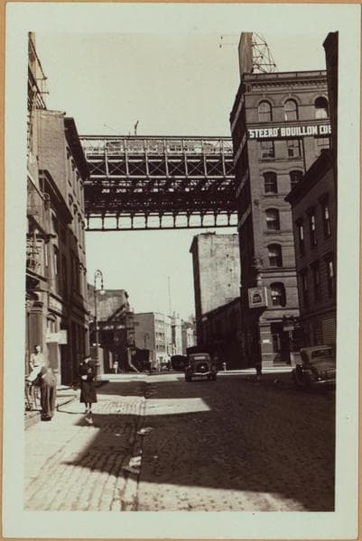 Manhattan: Water Street - Dover Street, 1936