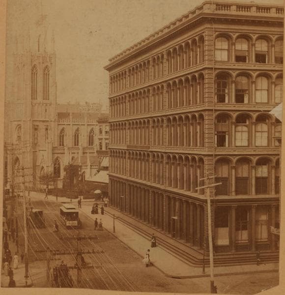 Manhattan: Broadway - 9th Street (East), ca. 1880