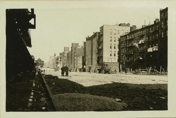 Manhattan: Allen Street - Canal Street, 1932