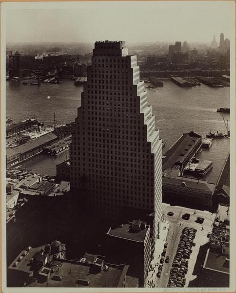 Manhattan: Wall Street - South Street, 1935