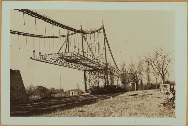 Bridges - Triborough Bridge - [Construction - Astoria Park, Queens.], 1935