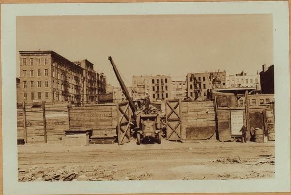 Manhattan: Water Street - Rutgers Slip, 1937