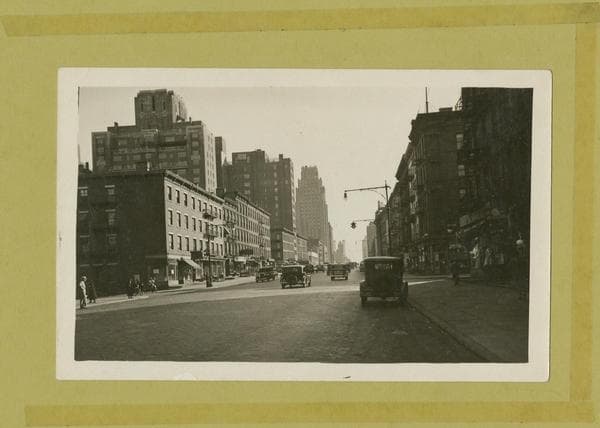 First Avenue - 53rd Street looking south, 1933-05-04