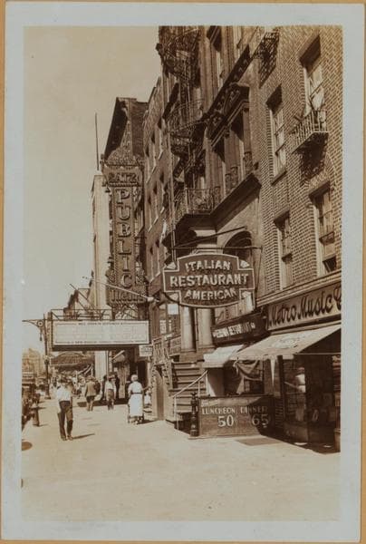 Manhattan: 2nd Ave. - 3rd St., 1934