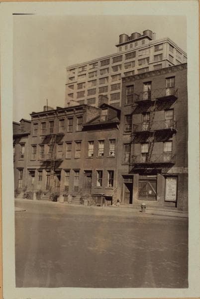 Manhattan: Renwick Street - Canal Street, 1932