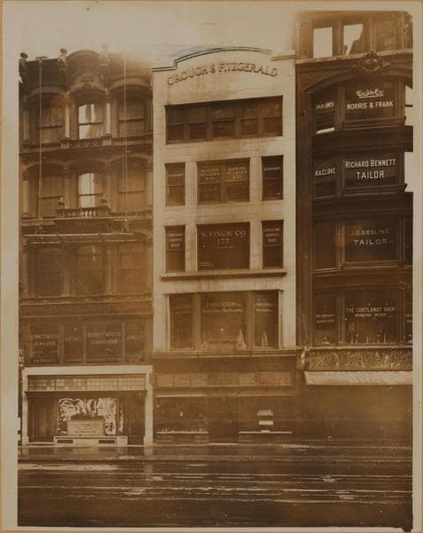 Manhattan: Broadway - Cortlandt Street, 1923