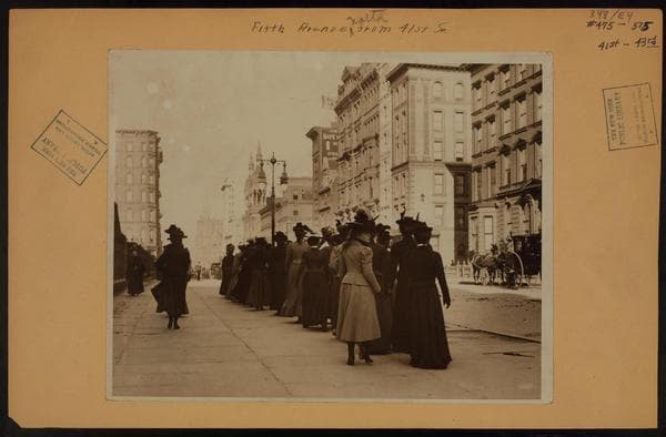 Manhattan: 5th Avenue - 41st Street, 1900