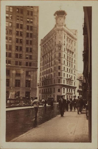Manhattan: William Street - South William Street, 1923