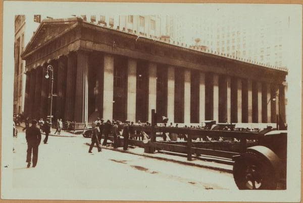 Manhattan: Nassau Street - Pine Street, 1931