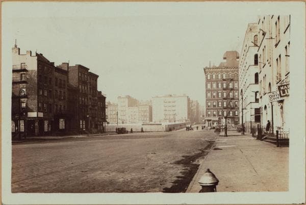 Manhattan: Market Slip - Water Street, 1933–1934