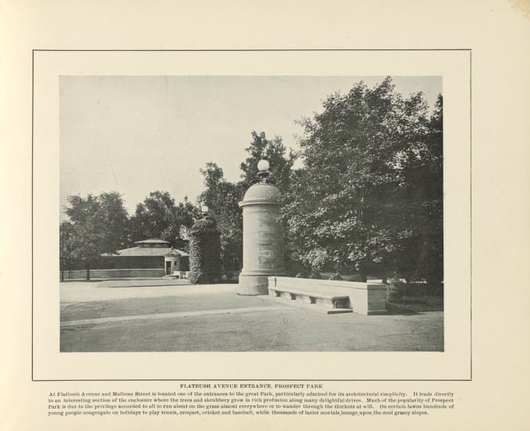 Flatbush Avenue Entrance, Prospect Park, 1905