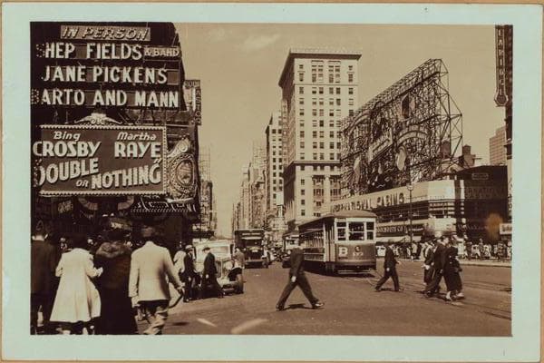 Manhattan: Broadway - 42nd Street (West), 1937