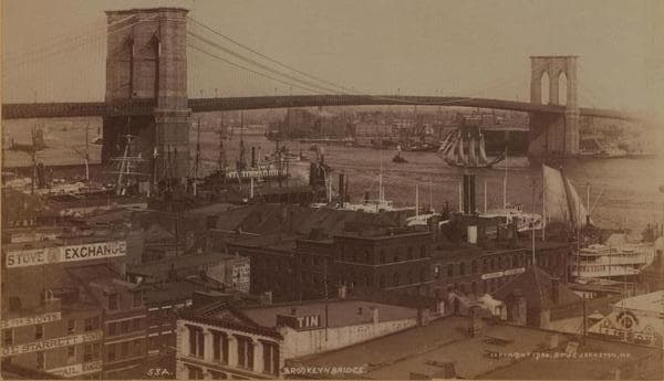 Bridges - Brooklyn Bridge., 1894–1923