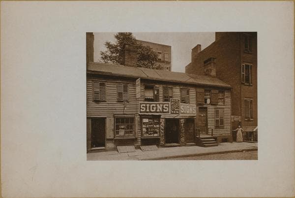 Manhattan: Cornelia Street - Wilson Avenue, 1900