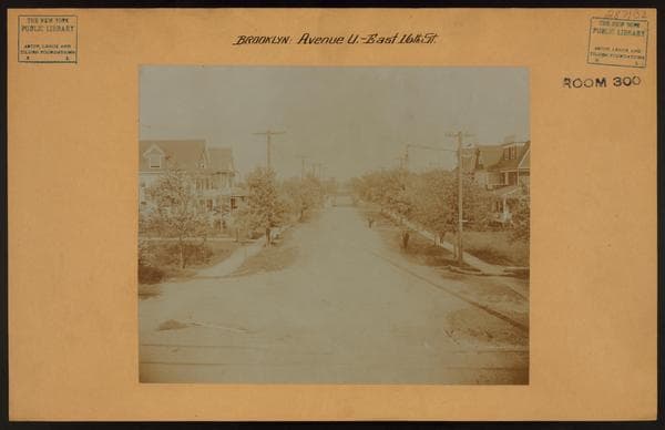 Brooklyn: Ave. U - 16th St. E., 1908