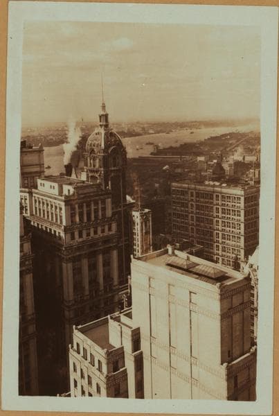 General view - [Manhattan - Wall Street (Northwest).], 1933