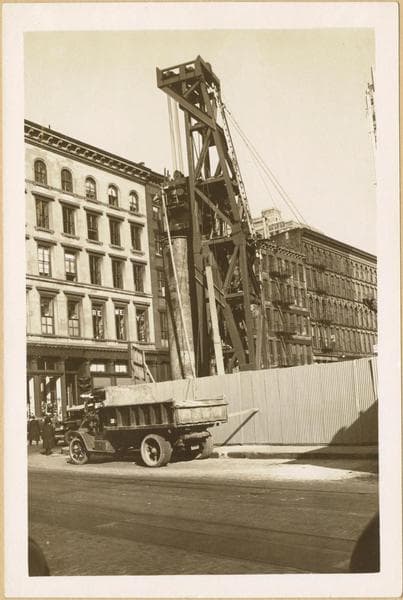 Manhattan: Barclay Street - West Broadway, 1935