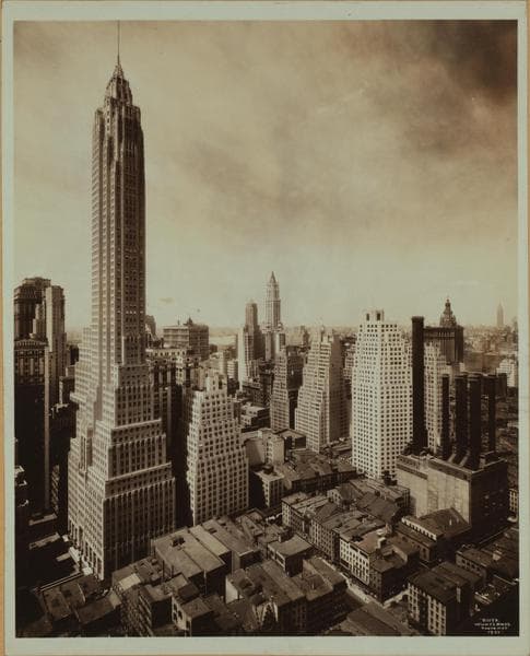General view - Wall Street - Northwest., 1932