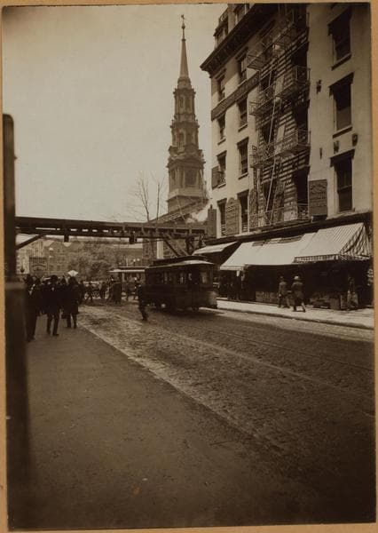 Manhattan: Fulton Street - Broadway, 1904