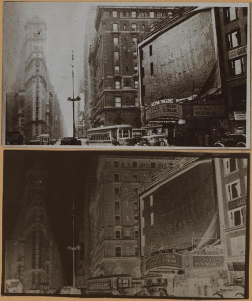 Manhattan: Broadway - 45th Street, 1935