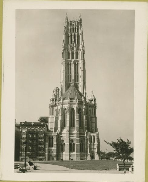 Riverside Dr. - 122nd Street, southeast corner, 1930