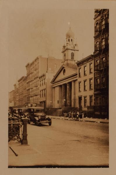 Manhattan: 7th Street - Hall Place, 1928