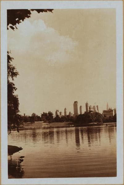 Manhattan: Central Park - The Lake., 1931–1935
